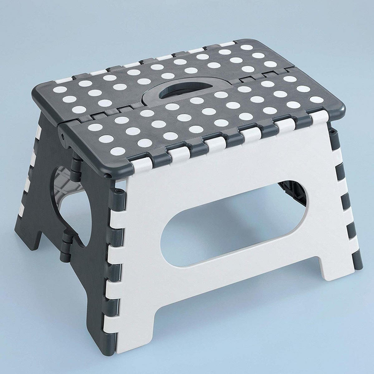 KLAPPHOCKER rutschfest Secura 35/27/22 cm - Grau, Kunststoff (27/22/35cm) - Maximex