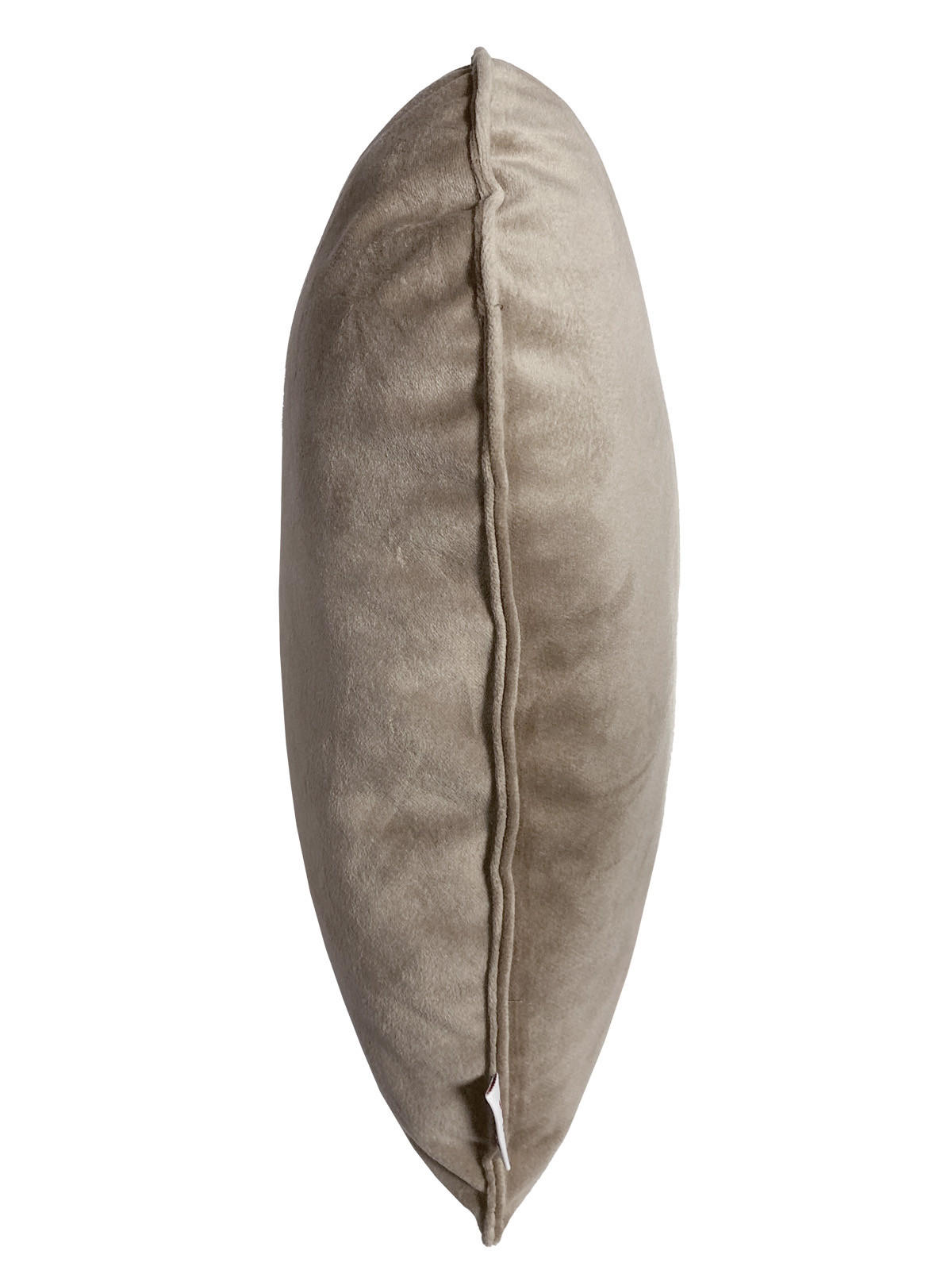 HERZKISSEN Samt&Sonders taupe 35x32 cm - Taupe, Textil (34/32cm) - beties Heimtextil