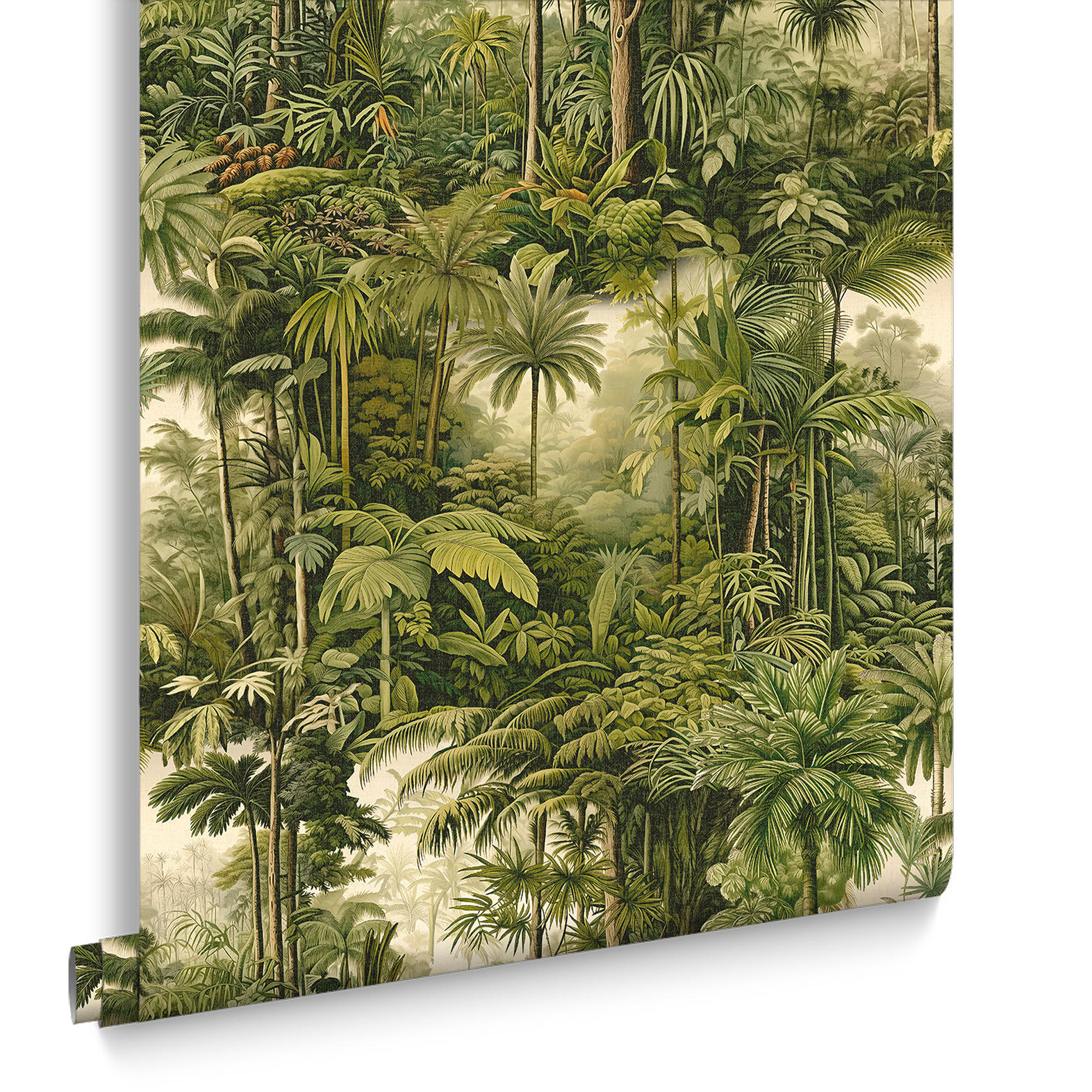 Graham & Brown Vliestapete Dunkelgrün 52x1000 cm