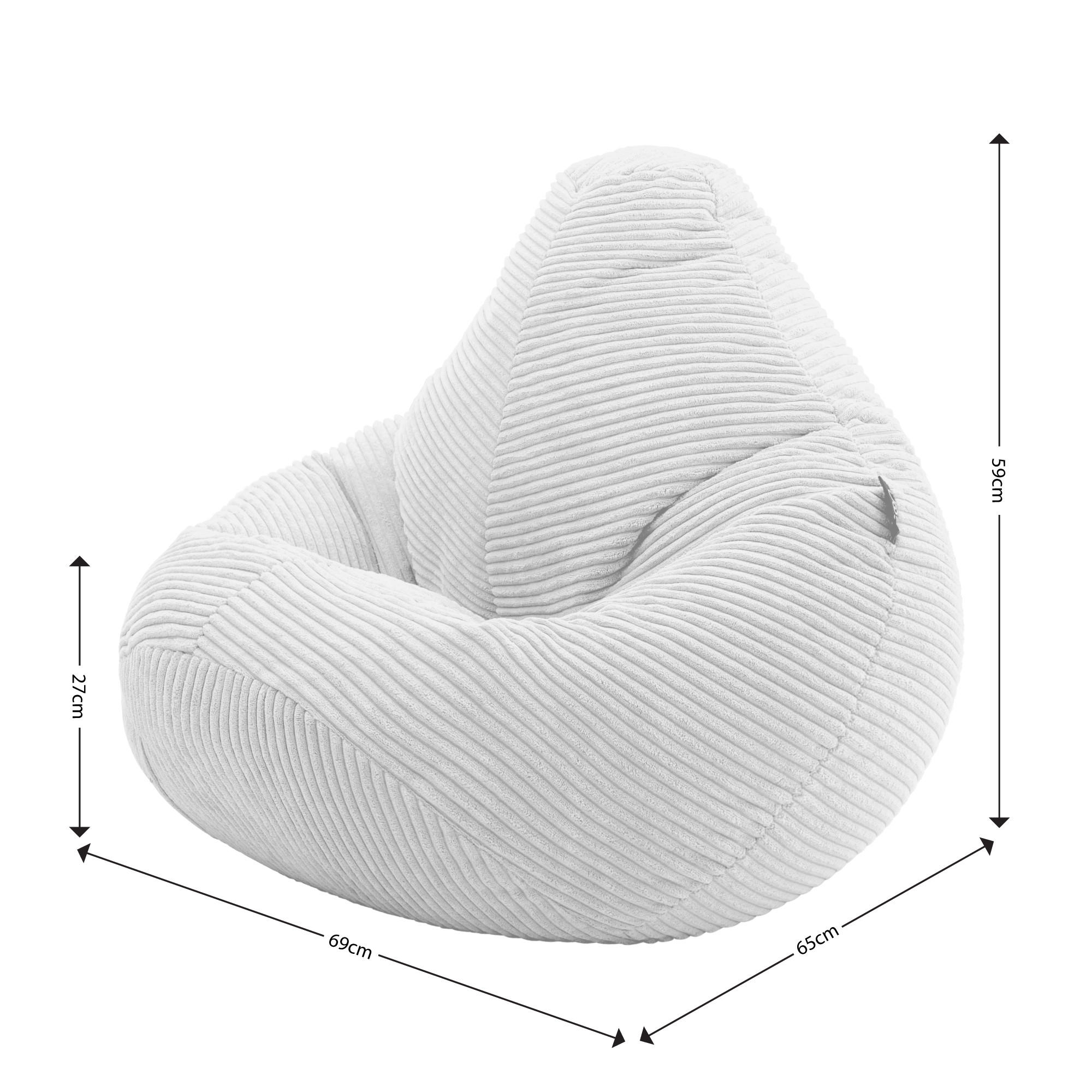 KINDERSITZSACK Sessel Dalton - Beige, Textil (69/59/59cm) - icon