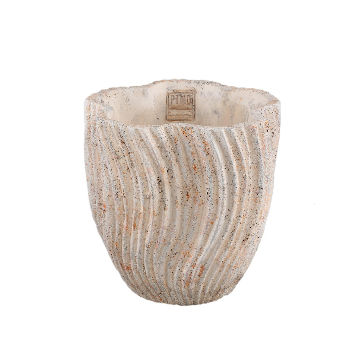 TOPF Robbien Rosa 20/20/20cm - Pink, Stein (20cm) - PTMD Collection