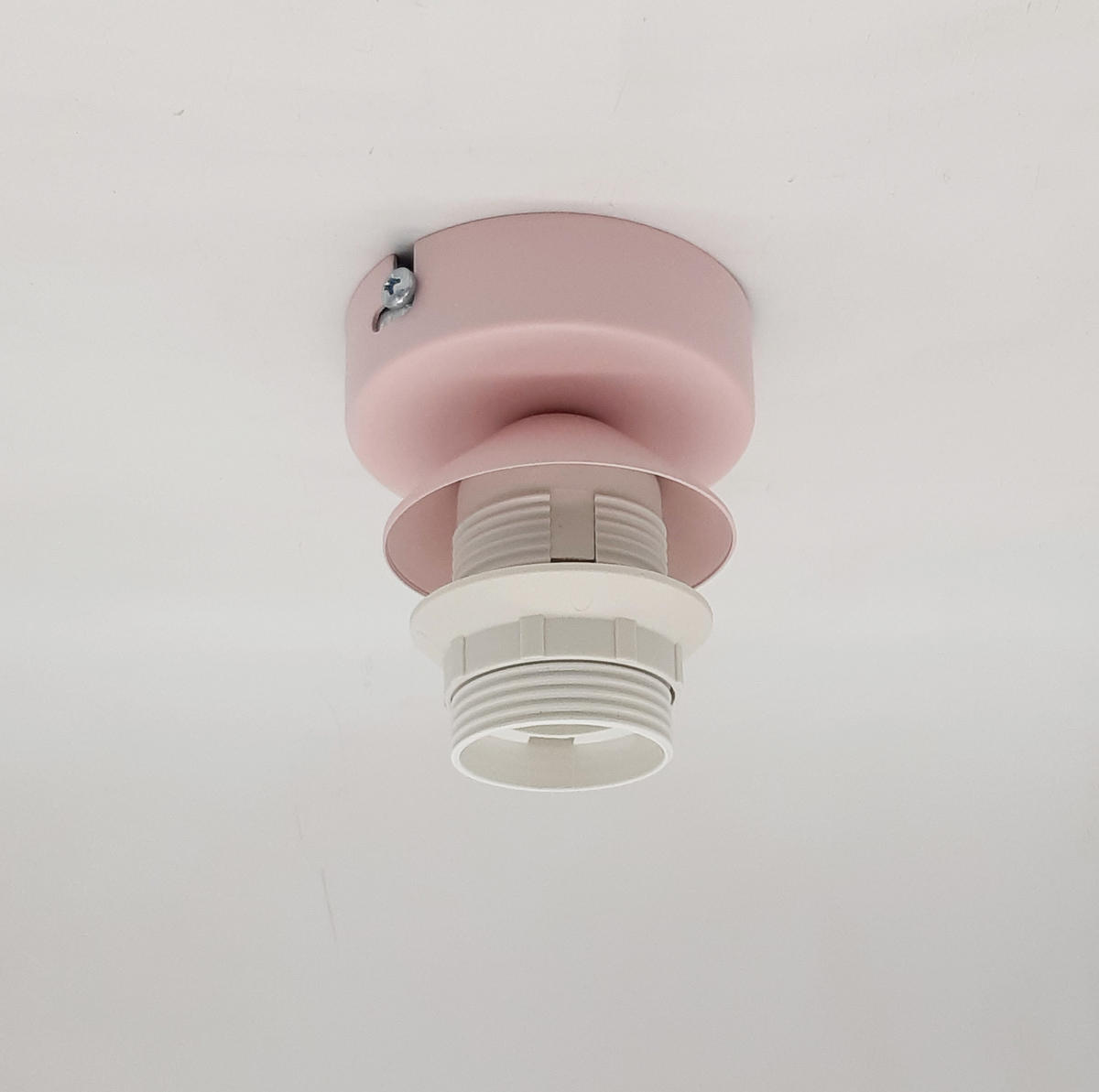 DECKENLEUCHTE - Pink, Metall (40/40/12cm) - Lumicom