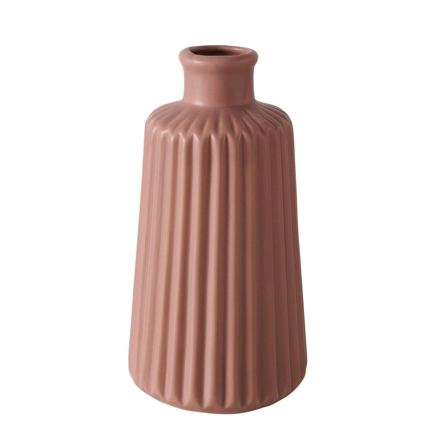 Boltze Home Keramikvase Rosa 17 cm