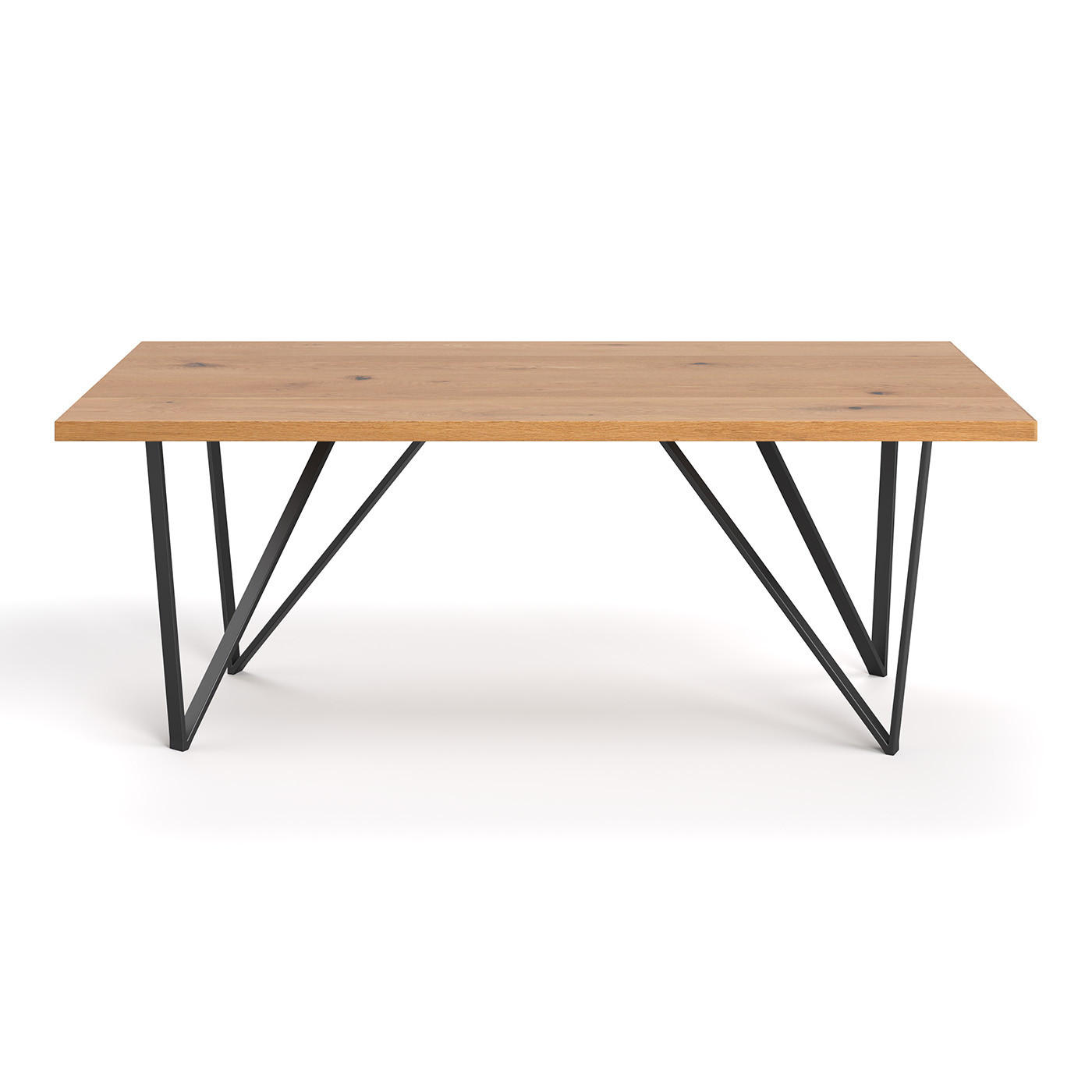 Danzz Esstisch Eiche, Natur 90x75x140 cm