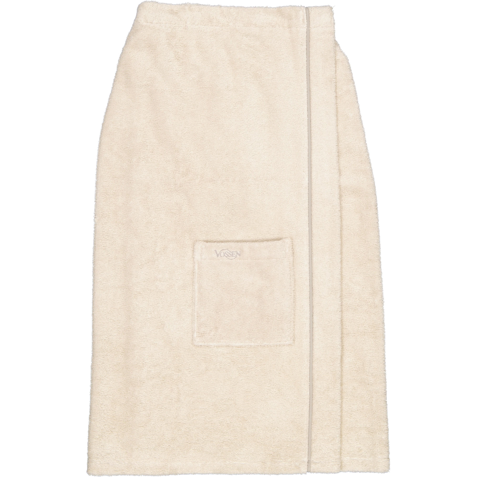 SAUNAKILTS DAMEN LIVINA STONE - 7160 - Grau, Textil (80/140cm) - Vossen
