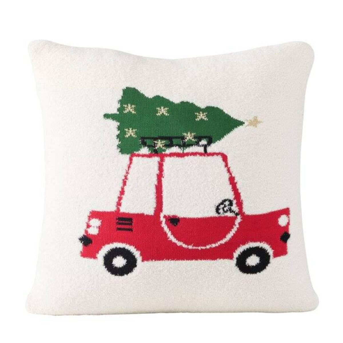 WEIHNACHTSKISSEN Criso 45/45 cm - Multicolor, Naturmaterialien (45/15/45cm) - Boltze Home