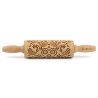 TEIGROLLE Folk Tauben, junior, 23 cm, Buchenholz - Braun, Holz (23cm) - Folkroll