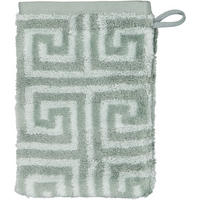 WASCHHANDSCHUH NOBLESSE ELEGANCE ALLOVER 1088 NORDIC GREEN - 44 - Grün, Textil (16/22cm) - Cawoe