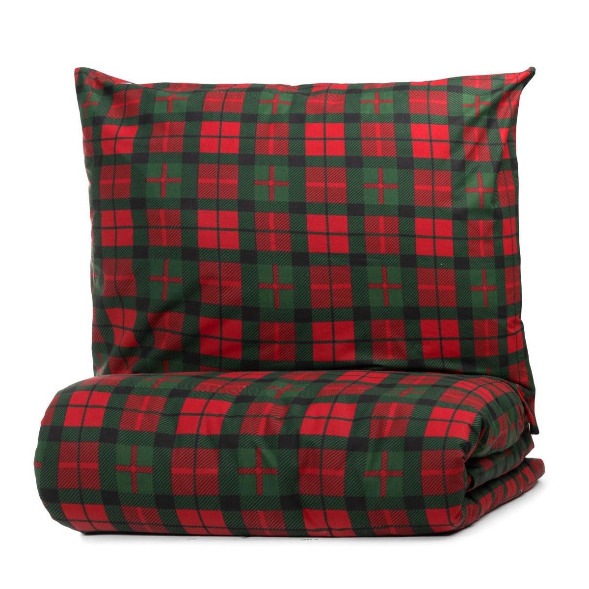 BETTWÄSCHE Tartan Baumwolle 160/200 cm - Multicolor, Textil (160/200cm) - Homla
