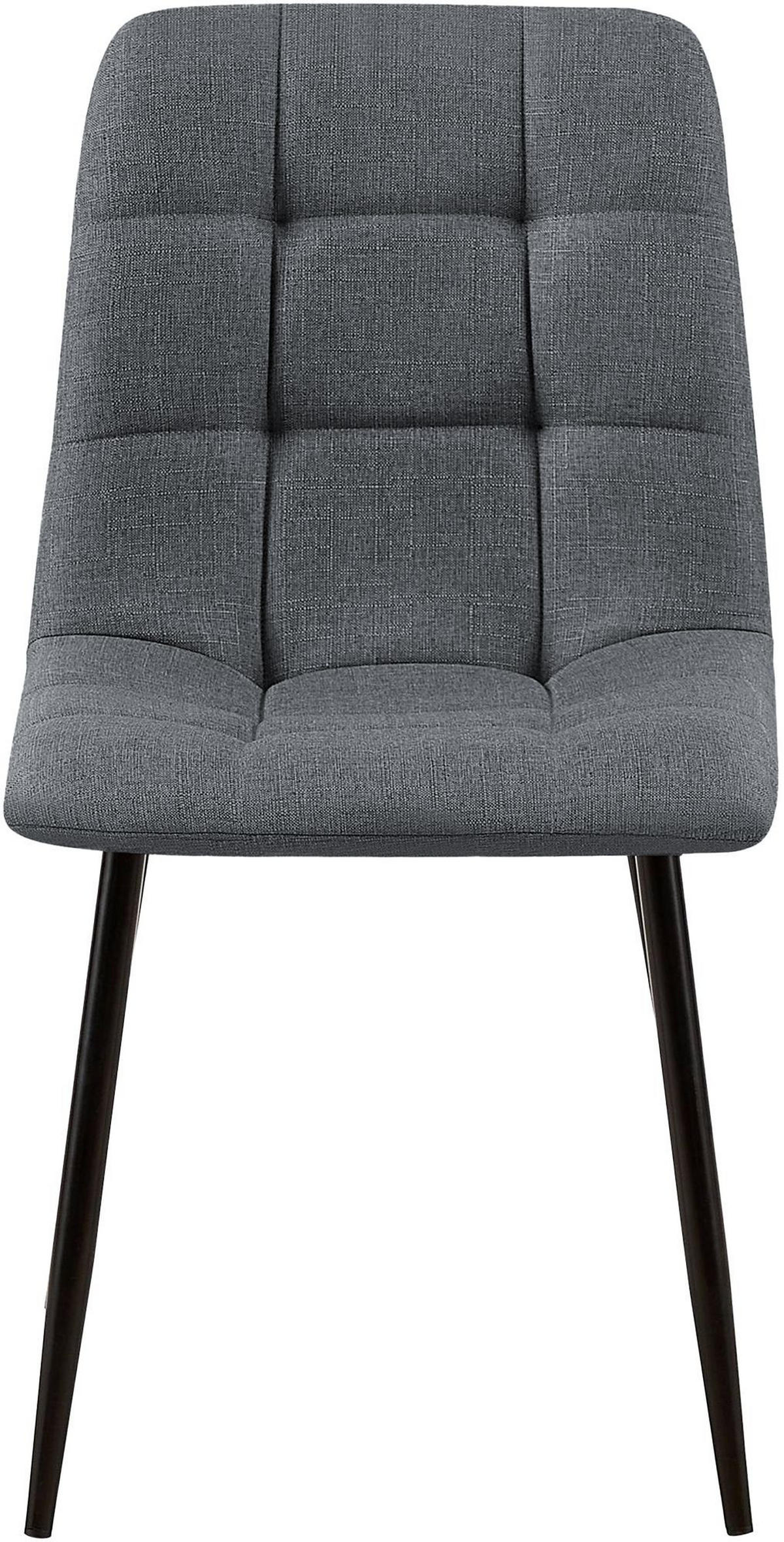 ESSZIMMERSTUHL Tilde 84x45x55 cm grau - Grau, Textil (45/84/55cm) - furnicato