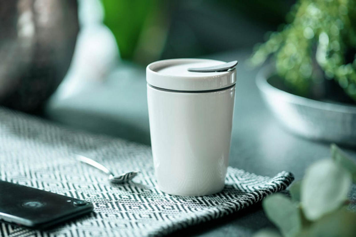 KAFFEEBECHER To Go weiß 290 ml - Weiß, Keramik (0.29L) - like.Villeroy & Boch