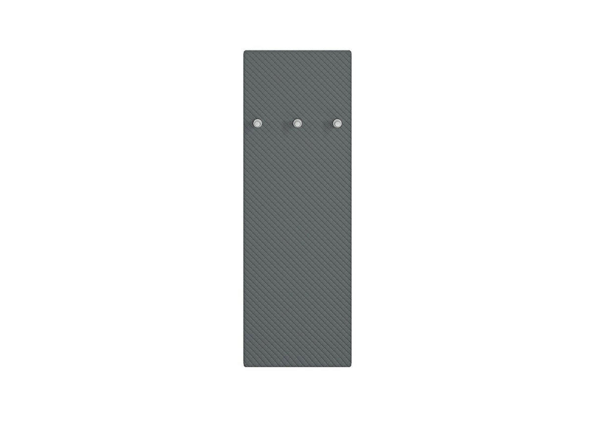WANDGARDEROBE – HYGA 07 – 34 cm – Hyga – Grau / Eichefarben - Eichefarben/Grau, Holzwerkstoff (34/102/3cm) - hi-markt