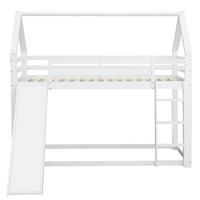 HAUSBETT 90/200 cm Weiß - Weiß, Holz - Raumix