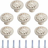 SCHRANKKNOPF 8er-Set - Multicolor, Metall (3/2/2cm)