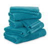 HANDTUCHSET NEW CLASSIC 8-TLG - Türkis, Textil (50/100cm) - MÖVE