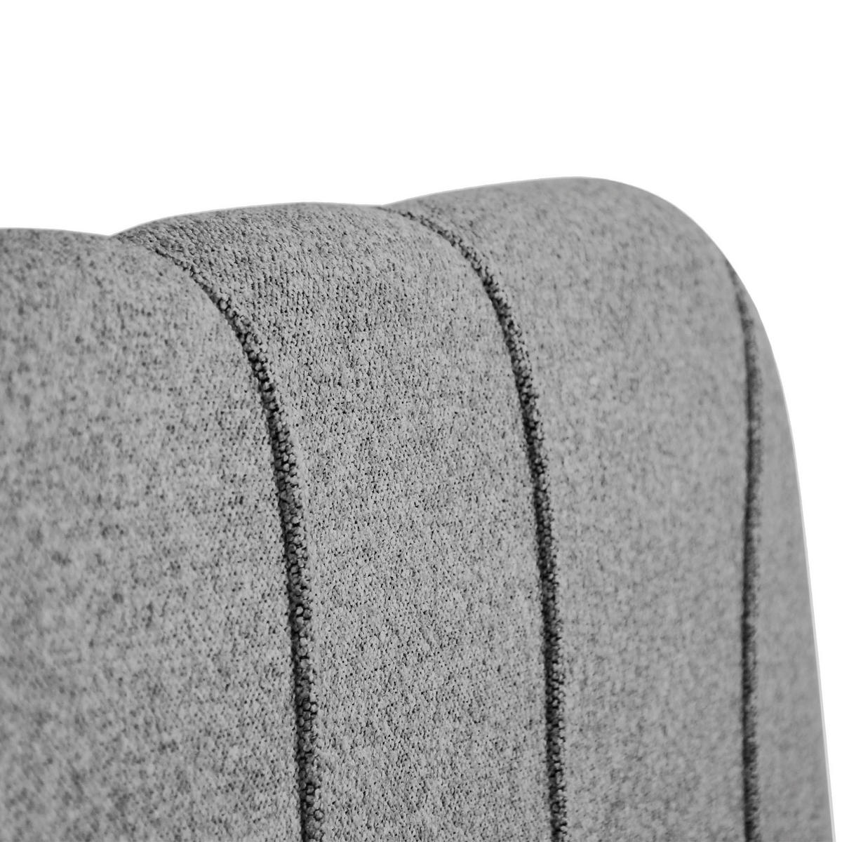 BOXSPRINGOVÁ POSTEL Romeo s elektrickým polohováním matrace, 140x200 cm, šedá - šedá, textil (140/200cm) - Beautysofa