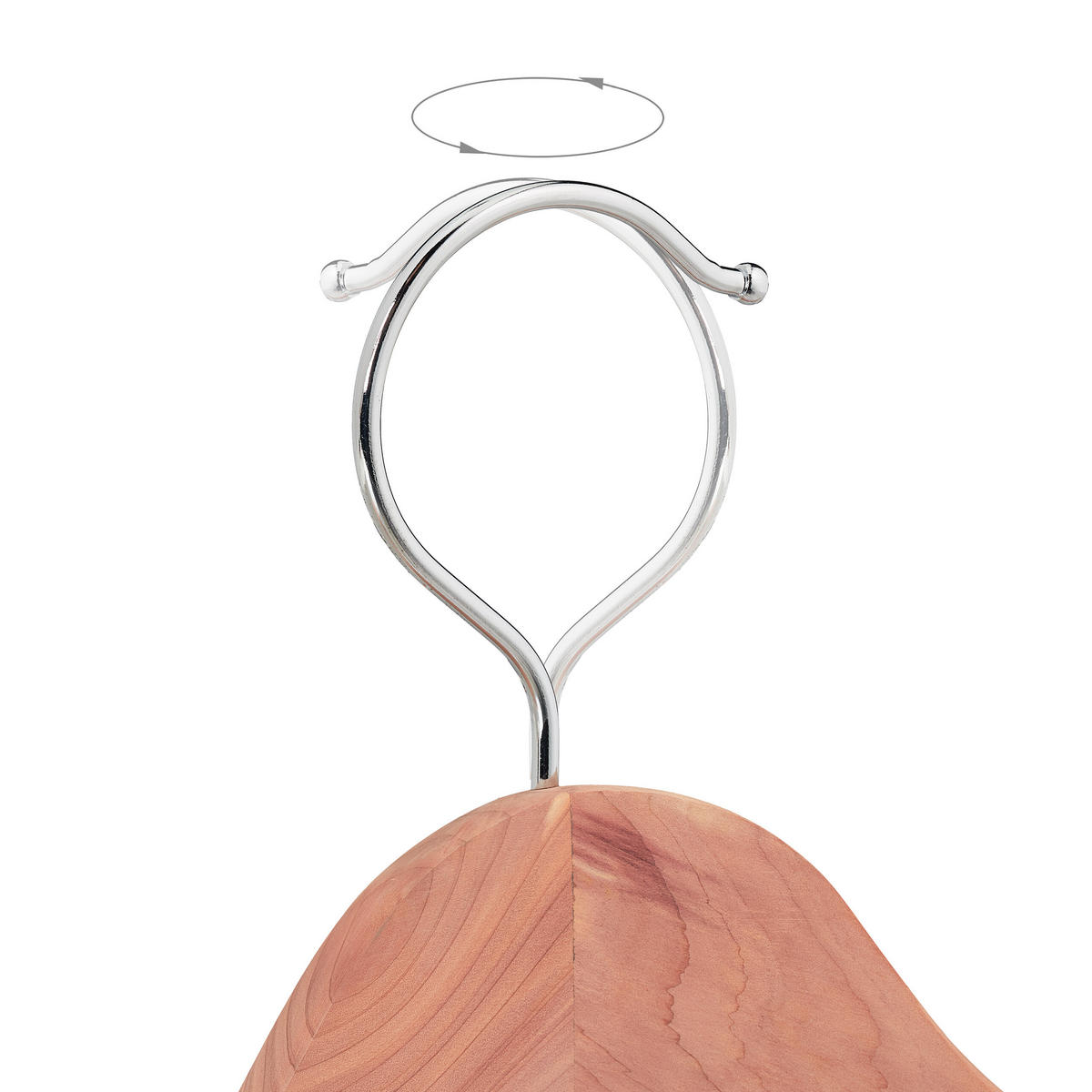 16XKLEIDERBÜGEL - Hellbraun, Holz/Metall (45.5/24/5.5cm) - Relaxdays