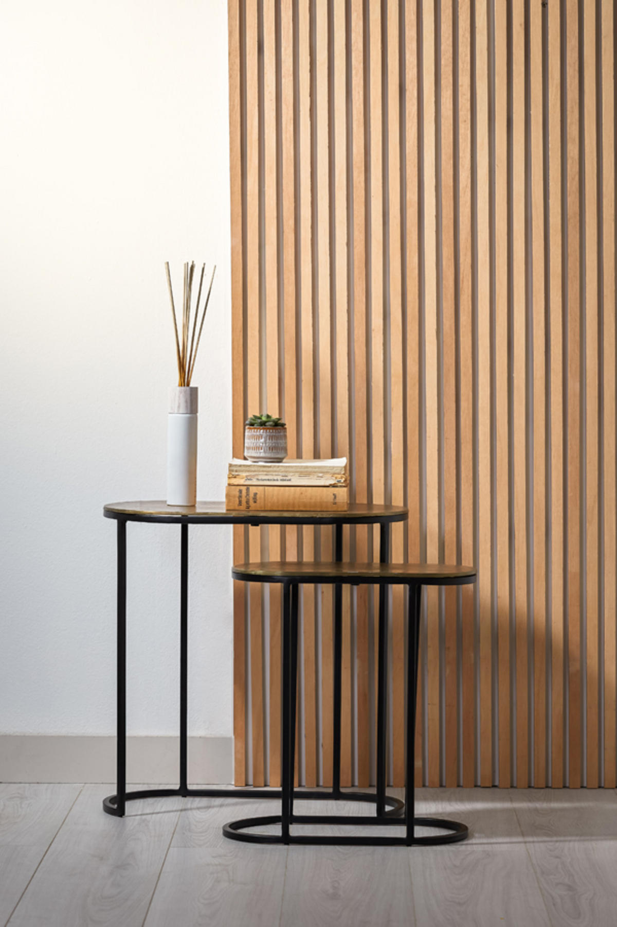 BEISTELLTISCH Bocov Bronze 53/26/53 cm 2er-Set - Bronzefarben, Metall (53/26/53cm) - Light & Living