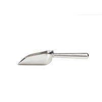 BARAUSSTATTUNG Eisschaufel, Edelstahl poliert, 148 ml, 180 mm lang - Edelstahlfarben, Metall (9/7/18cm) - ich-zapfe