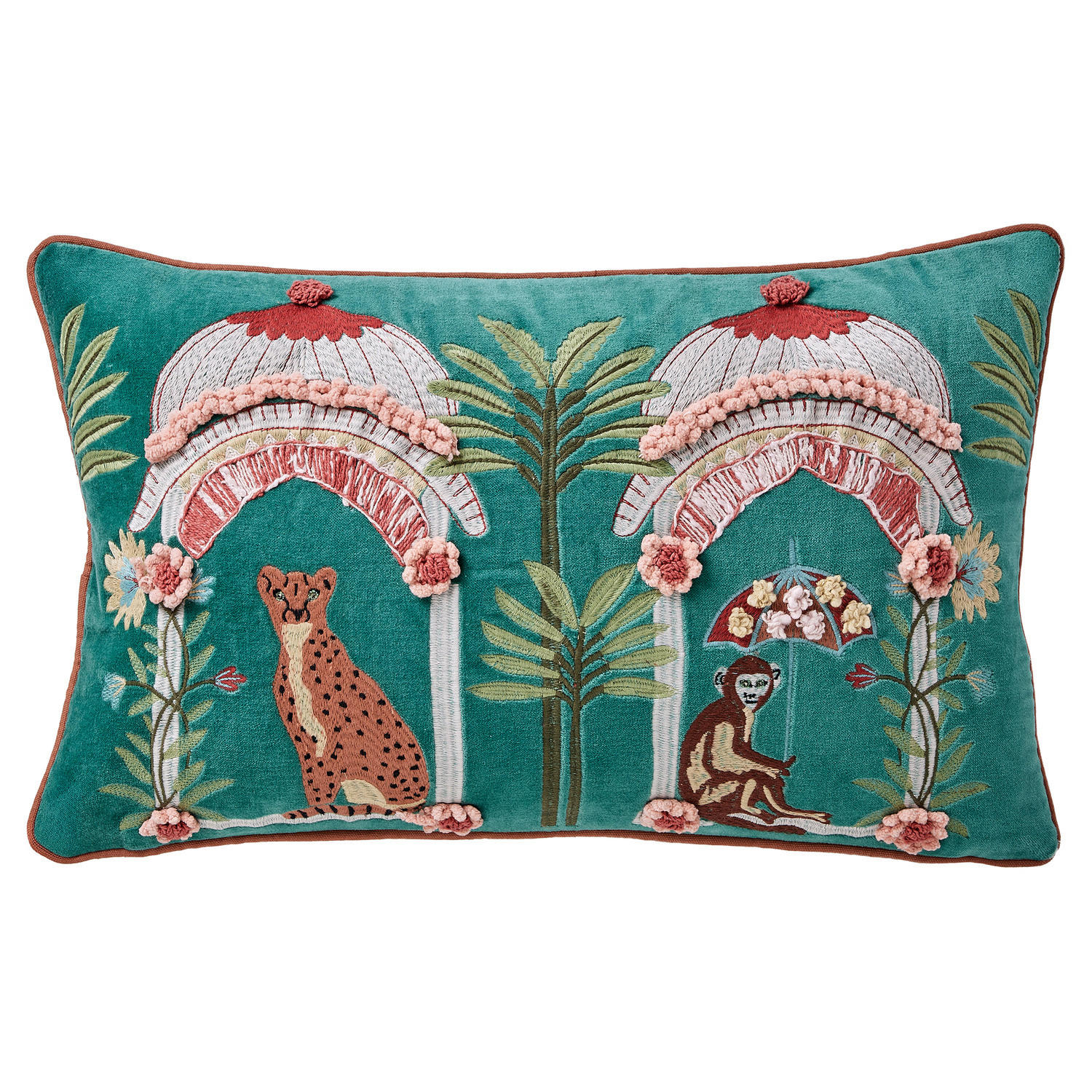 KISSEN Bohemian - Türkis, Textil (50/30cm) - Butlers