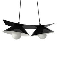 HÄNGELEUCHTE - Schwarz, Metall (70/25/16cm) - Lumicom