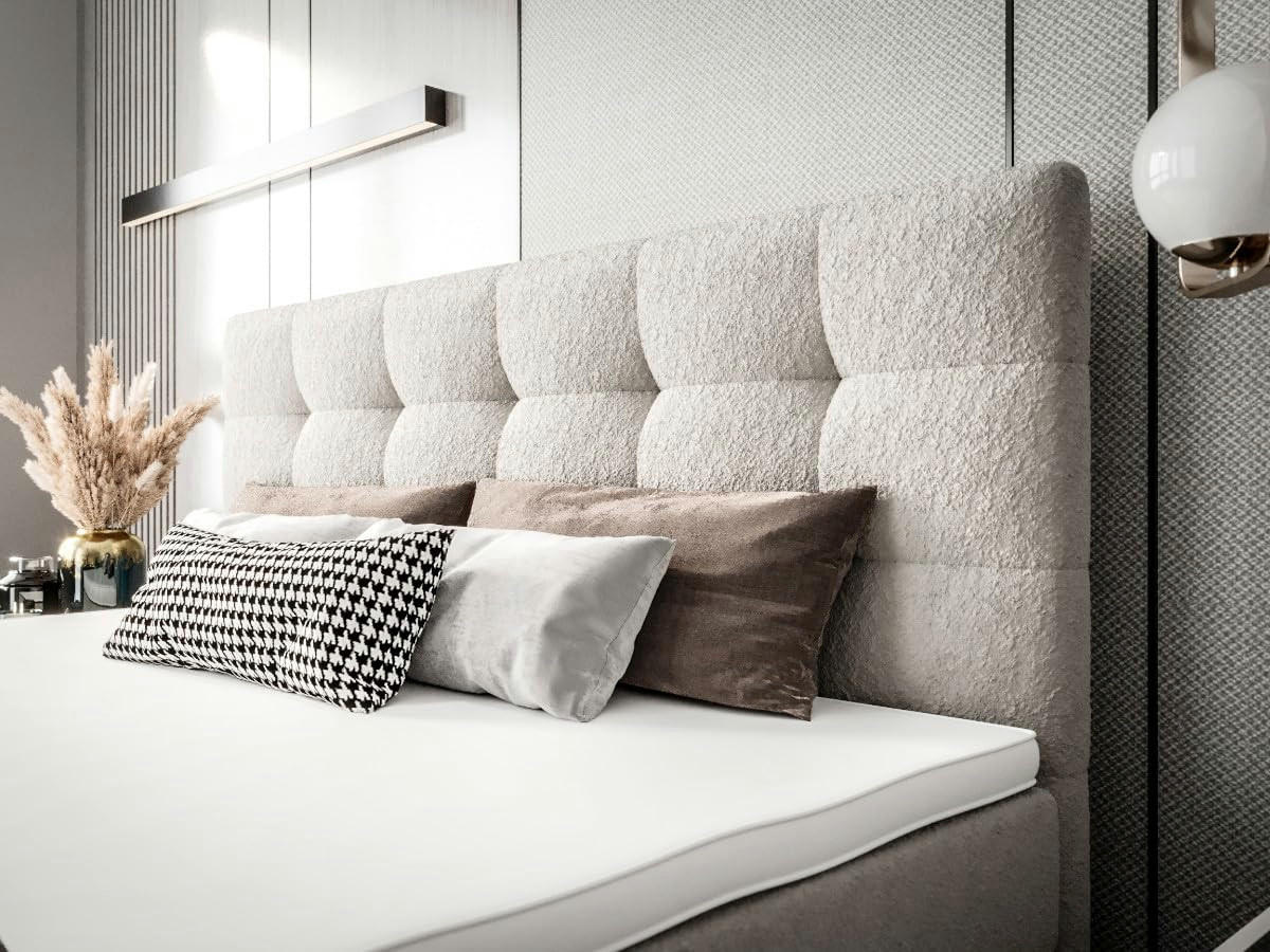 BOXBETT Sagani Creme 180x200 cm - Creme, Textil (180/200cm) - B&B Home