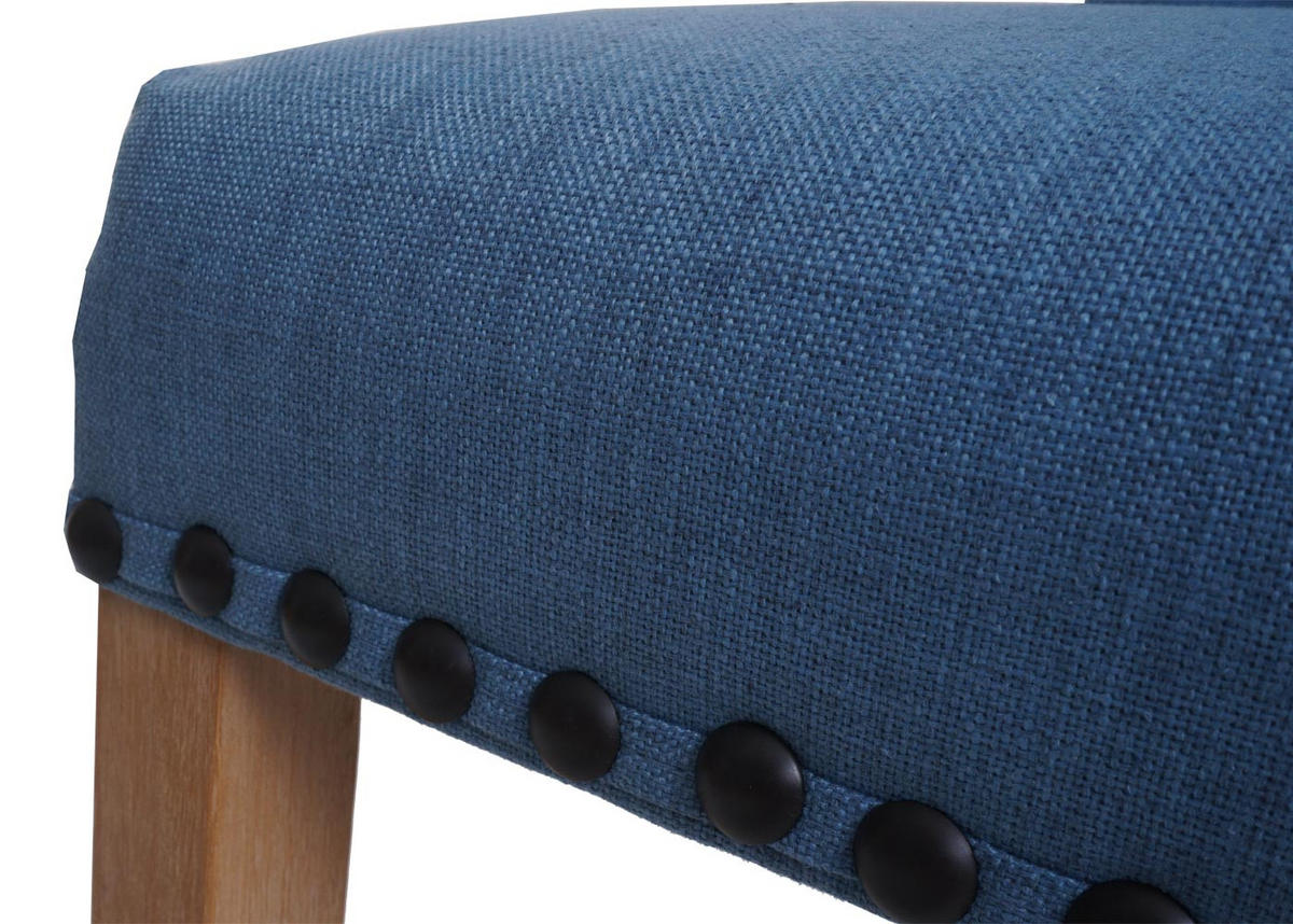 ESSZIMMERSTUHL Hellblau - Hellblau, Textil (45/100/60cm) - MCW