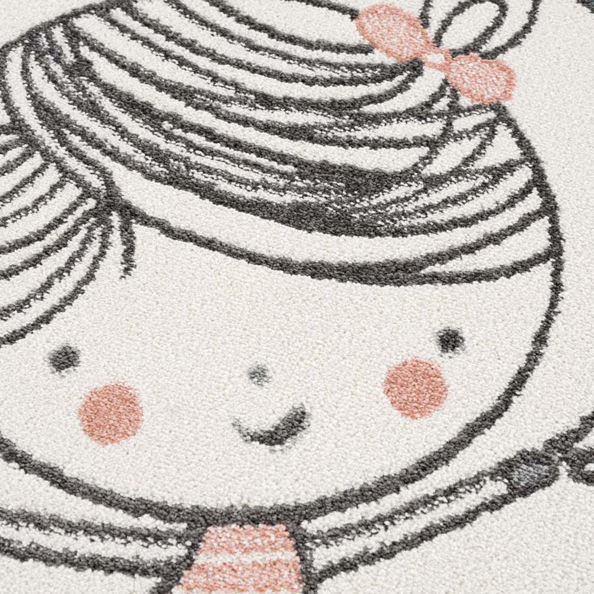 KINDERTEPPICH Anime 9393 Creme 80x150 cm - Creme, Textil (80/150cm) - carpet city