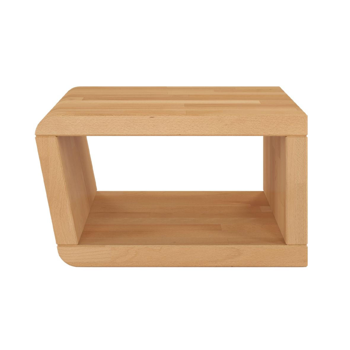 MASSIVHOLZNACHTTISCH Harald, Buche - lackiert, Naturfarben - Buchefarben, Holz (50/37/40cm) - Visby
