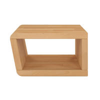 MASSIVHOLZNACHTTISCH Harald, Buche - lackiert, Naturfarben - Buchefarben, Holz (50/37/40cm) - Visby