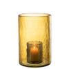 KERZENHALTER DUBBEL - Glas - Gelb - L - Gelb, Glas (20.5/30.5cm) - J-Line