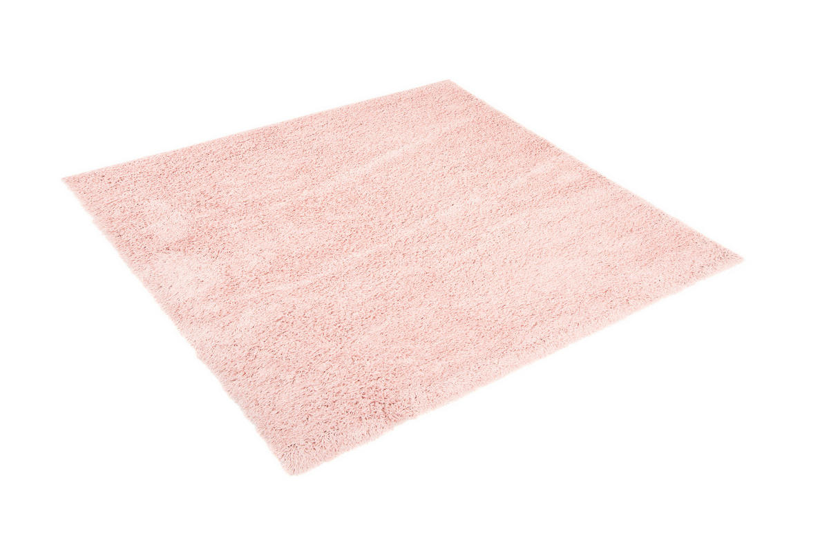 TEPPICH ESSENCE SQUARE Rosa 160/160 cm - Rosa, Kunststoff (160/160cm) - Tapiso