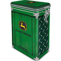 AROMADOSE John Deere Diamond Plate Green - Multicolor, Metall (11/17.5/7.5cm) - Nostalgic-Art