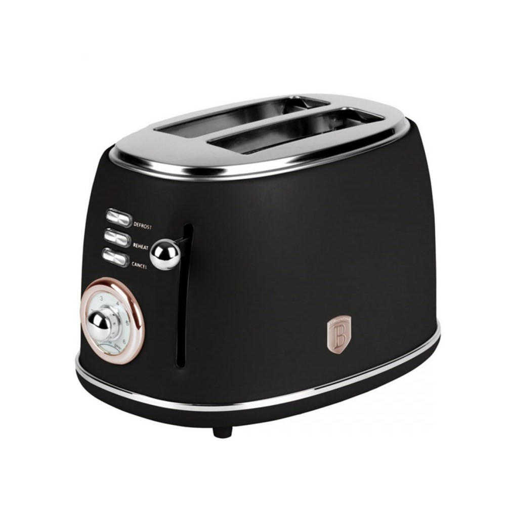 TOASTER Schwarz 30/15/20 cm BH9517 - Schwarz, Kunststoff (15/20/30cm) - Berlinger Haus
