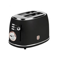 TOASTER Schwarz 30/15/20 cm BH9517 - Schwarz, Kunststoff (15/20/30cm) - Berlinger Haus