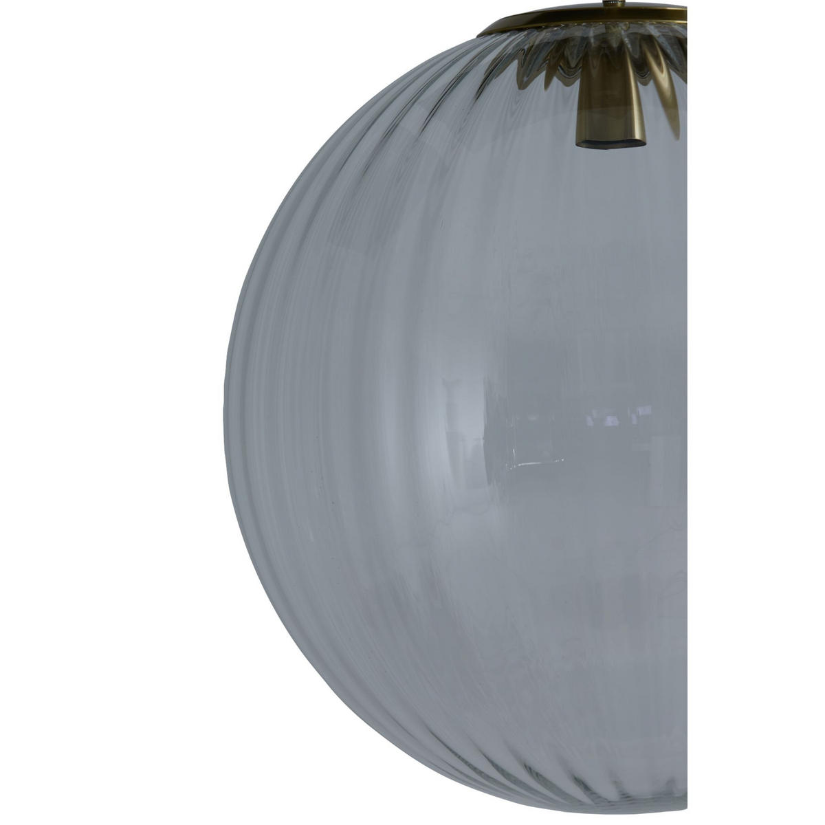 HÄNGELAMPE Magdala Hell Ø40/40 cm - Transparent, Glas (40/40/40cm) - Light & Living