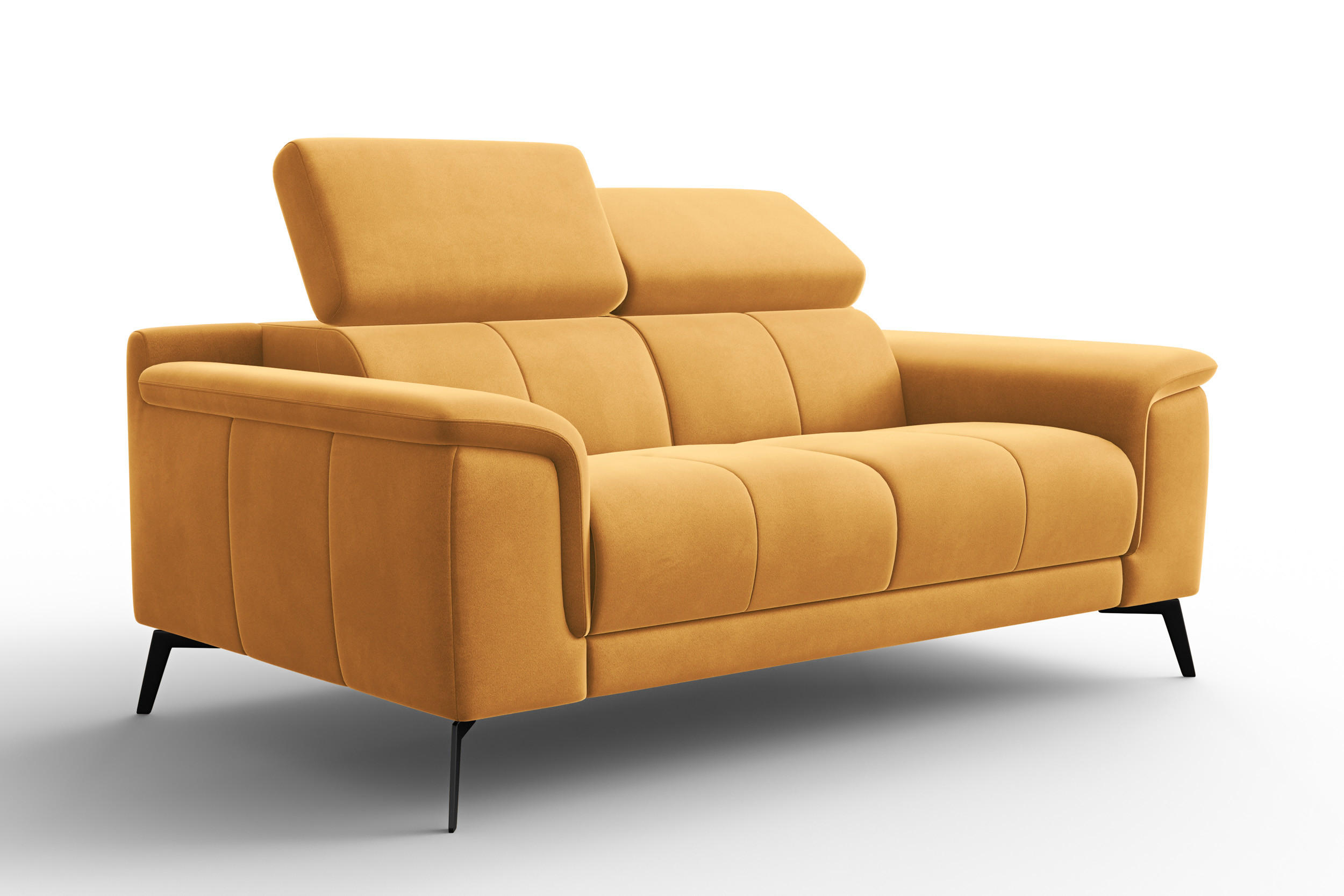 Courtois Laville Sofa Gelb 170x82x103 cm