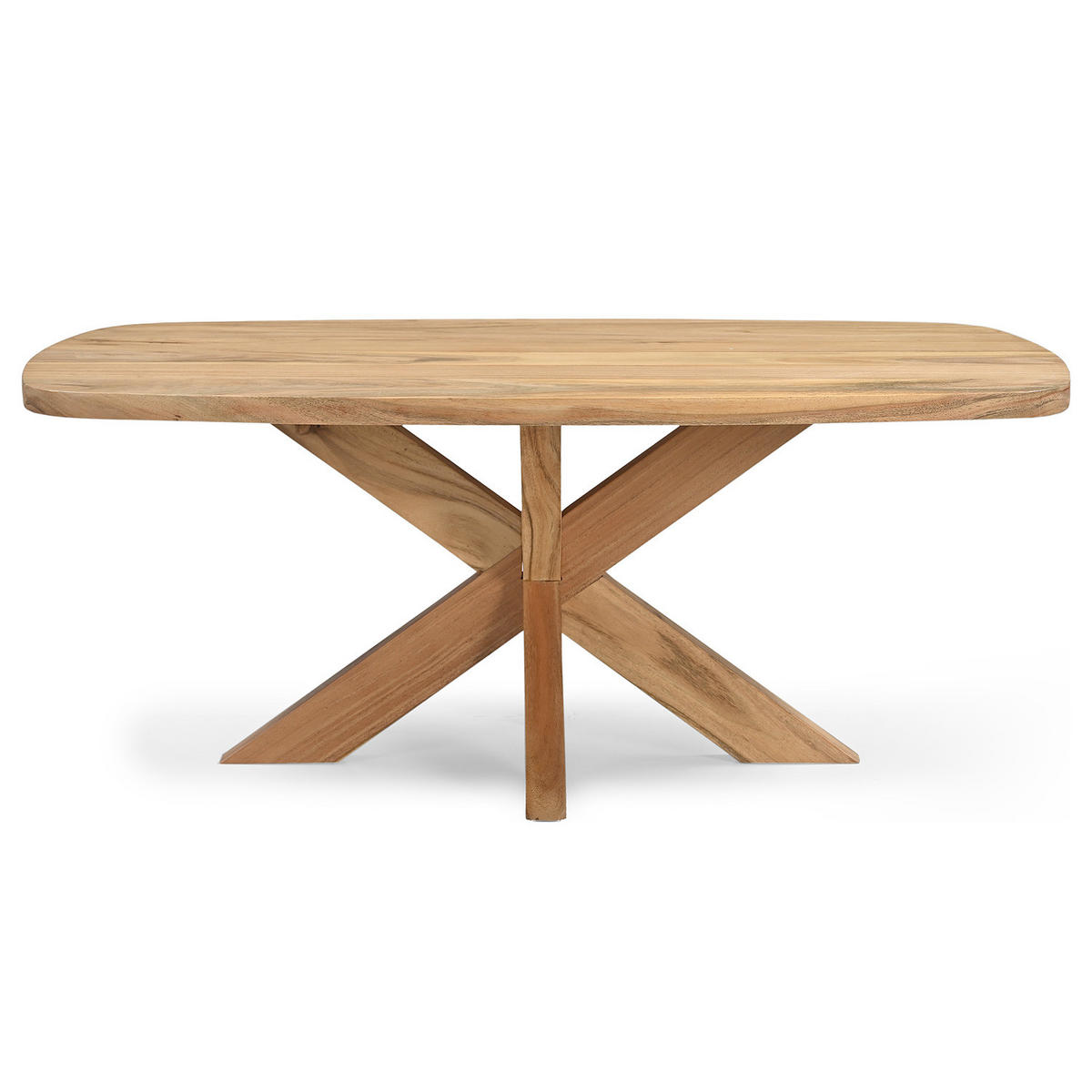 COUCHTISCH - Akazie massiv - 110 cm - Akaziefarben, Akazienholz/Holz (70/110/45cm) - home24