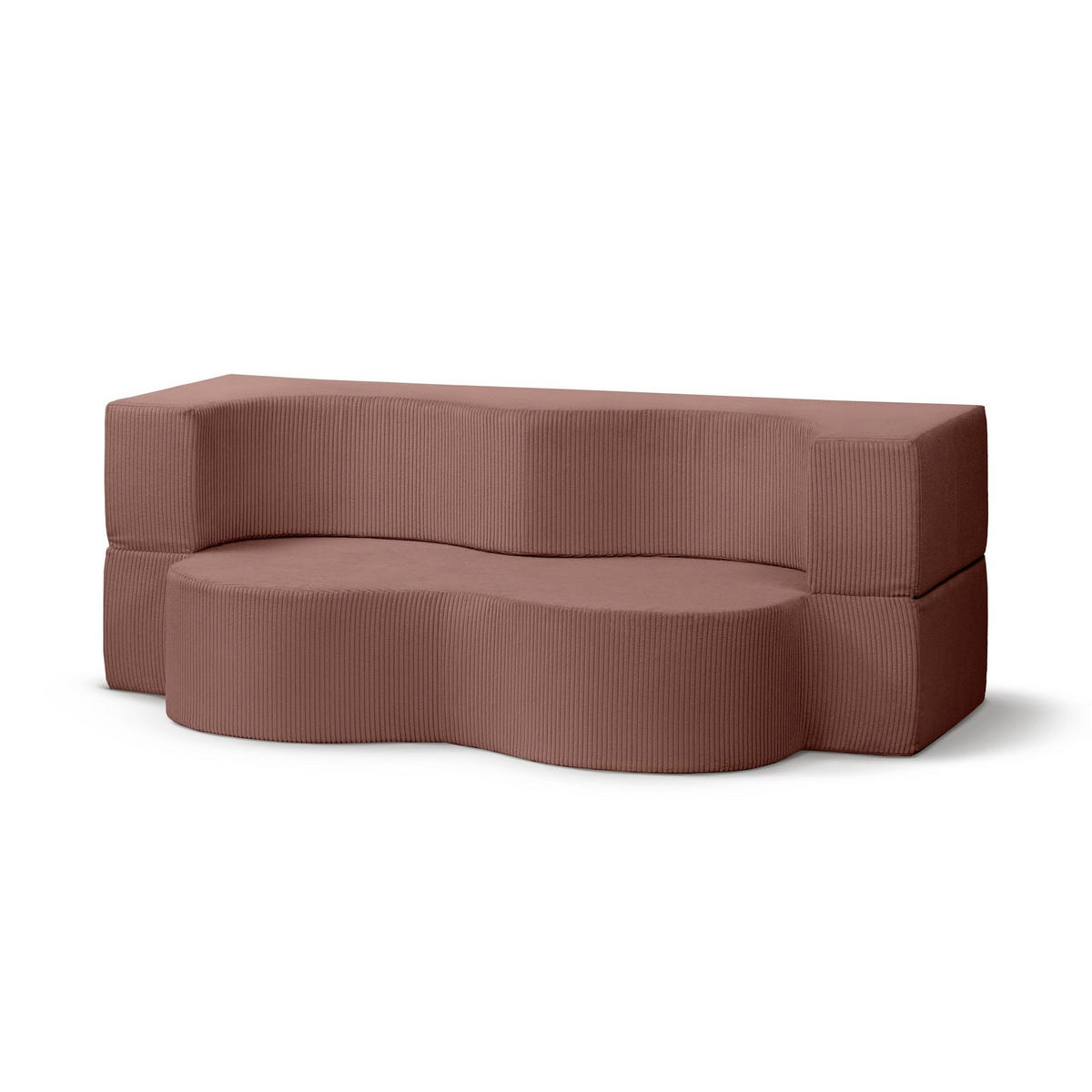SOFA Kamelia Terracotta - Terracotta, Textil (200/70/100cm) - Pillovely