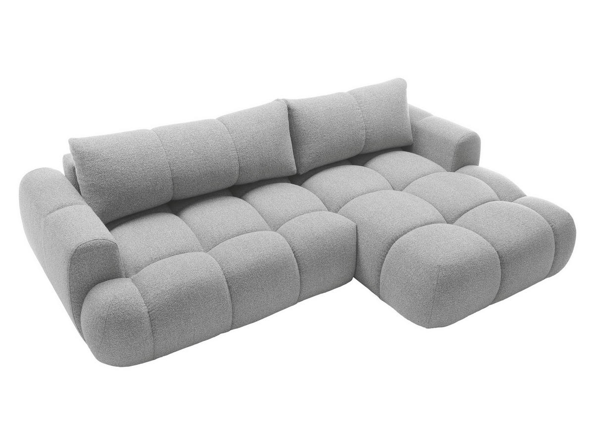 ECKSOFA Mitto, Seite: Rechts - Hellgrau/Schwarz, Holz/Kunststoff (270/173cm) - MIRJAN24