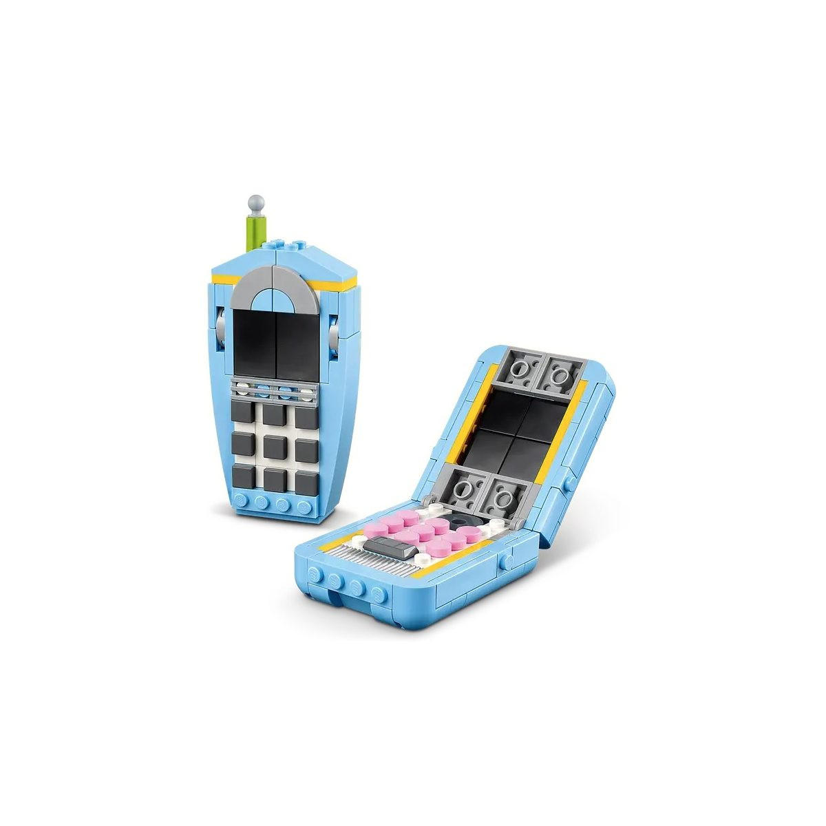 KLEMMBAUSTEINE Creator Retro-Telefon - Gelb, Kunststoff (22.2/6.2/26.2cm) - Lego