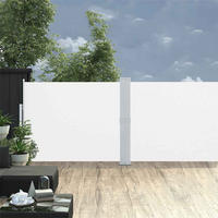 AUSZIEHBARE Seitenmarkise 140x1200 cm Creme - Creme, Textil (140/140/1200cm) - furnicato
