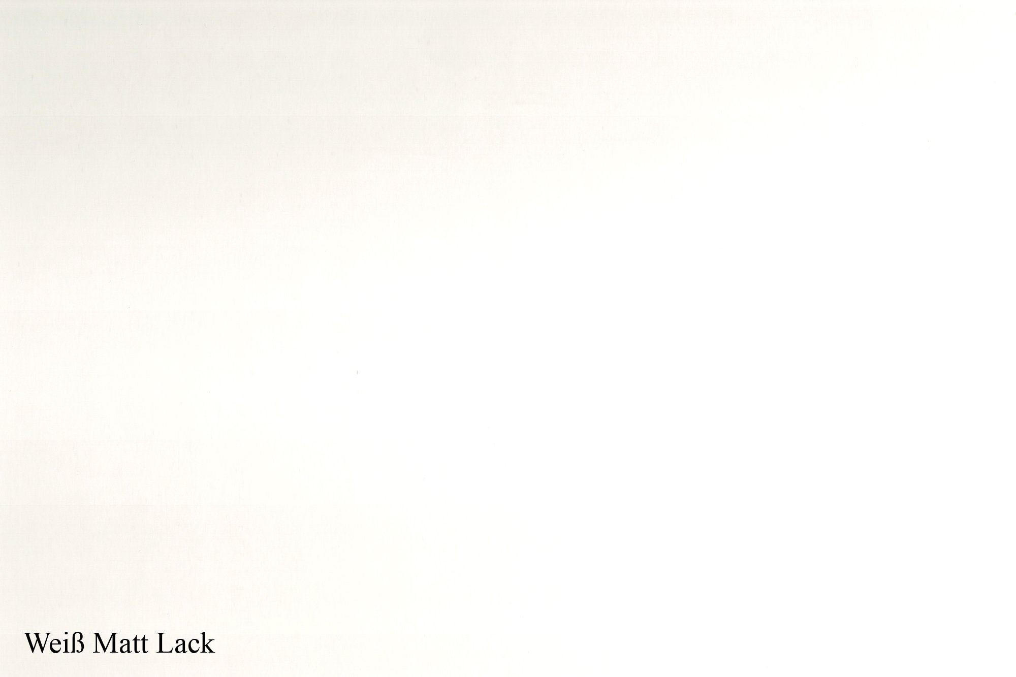 BISTROTISCH Ekzuperiia 70x70x75 schwarz matt/weiß matt lack - Weiß, Metall (70/75/70cm) - 58aufmkessel