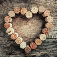 GLASBILD 30x30 cm Küche Wein - Braun, Glas (30/30cm) - artissimo