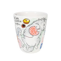 BECHER Katze in Bunt - 350 ml - Multicolor, Keramik (0.35L) - Blond Amsterdam