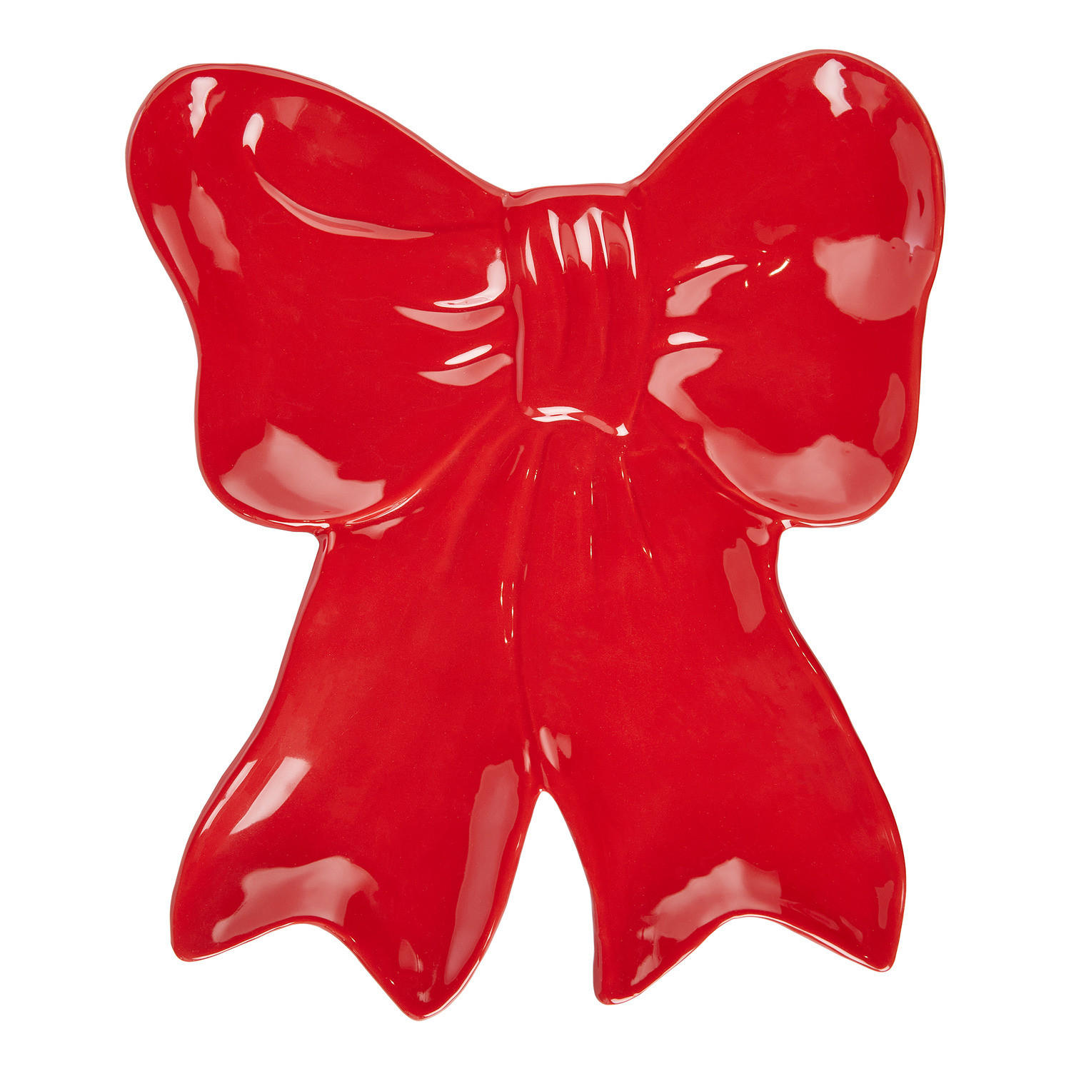 DEKO-TELLER Present - Rot, Keramik (3cm) - Butlers