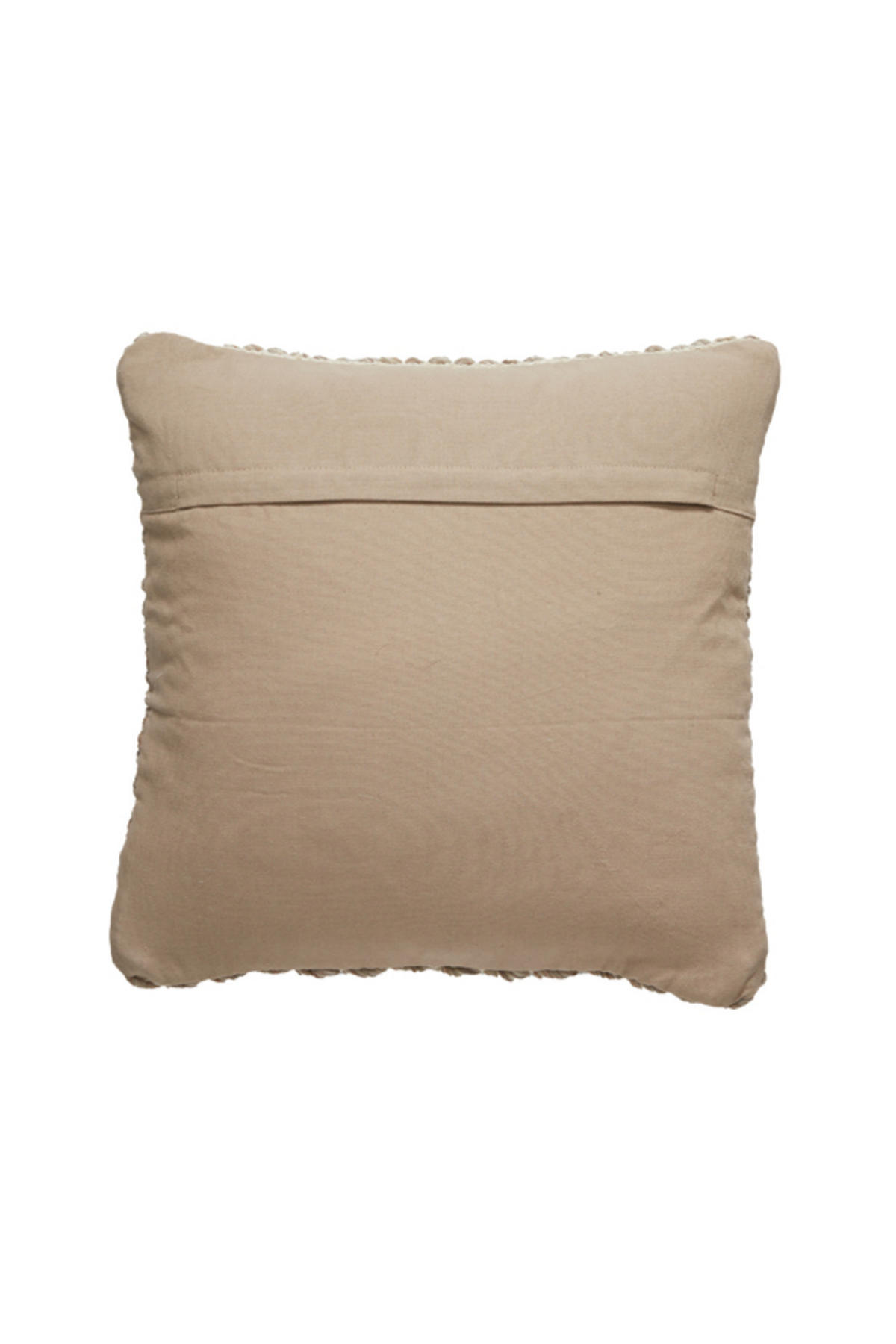 DEKOKISSEN Treneta Braun 45/45/10 cm - Braun, Textil (45/45cm) - Light & Living