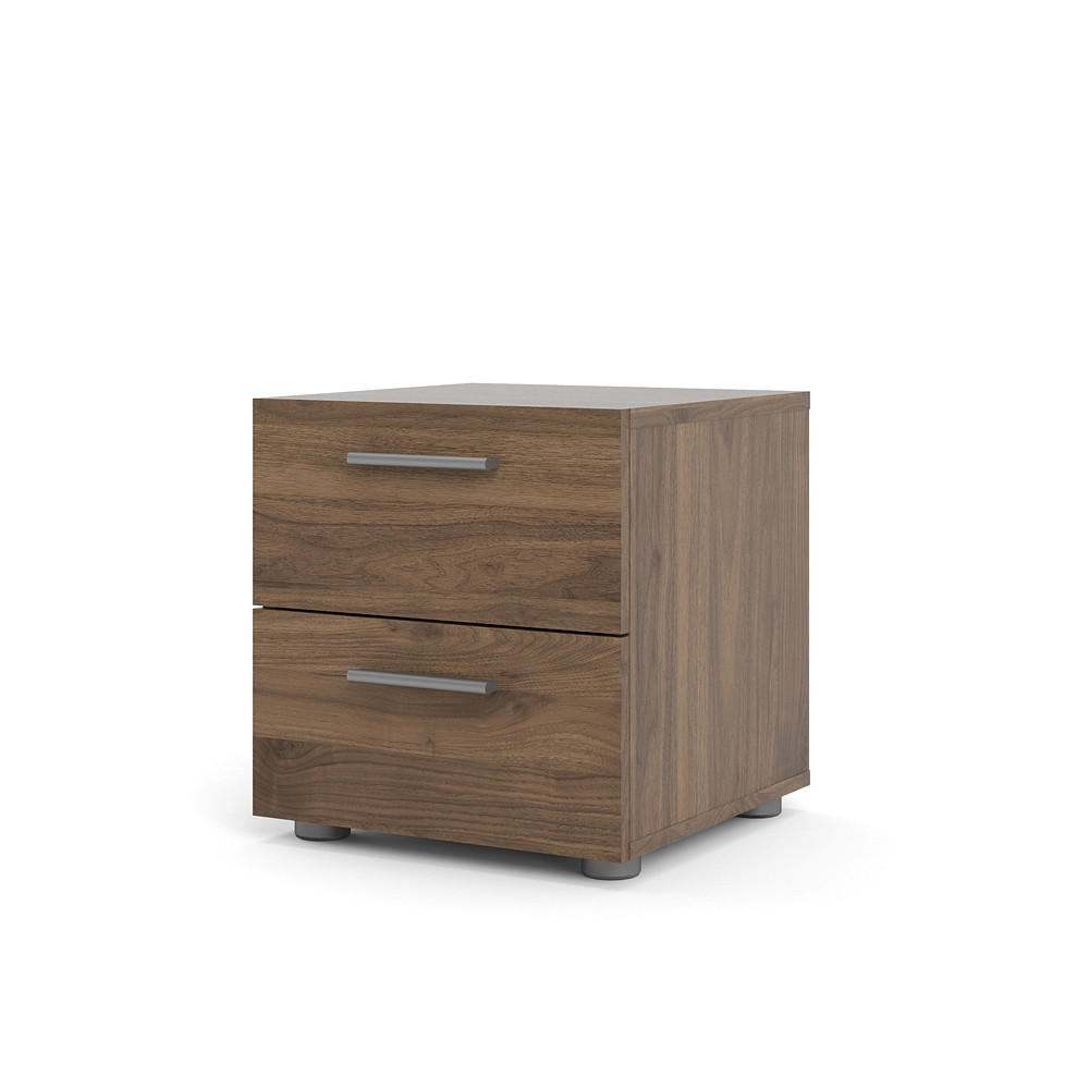 NACHTSCHRANK walnuss - Braun, Holzwerkstoff (40/42/40cm) - ebuy24