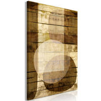 KUNSTDRUCK Braun 80/120 cm - Braun, Textil (80/120cm) - KUNSTLOFT