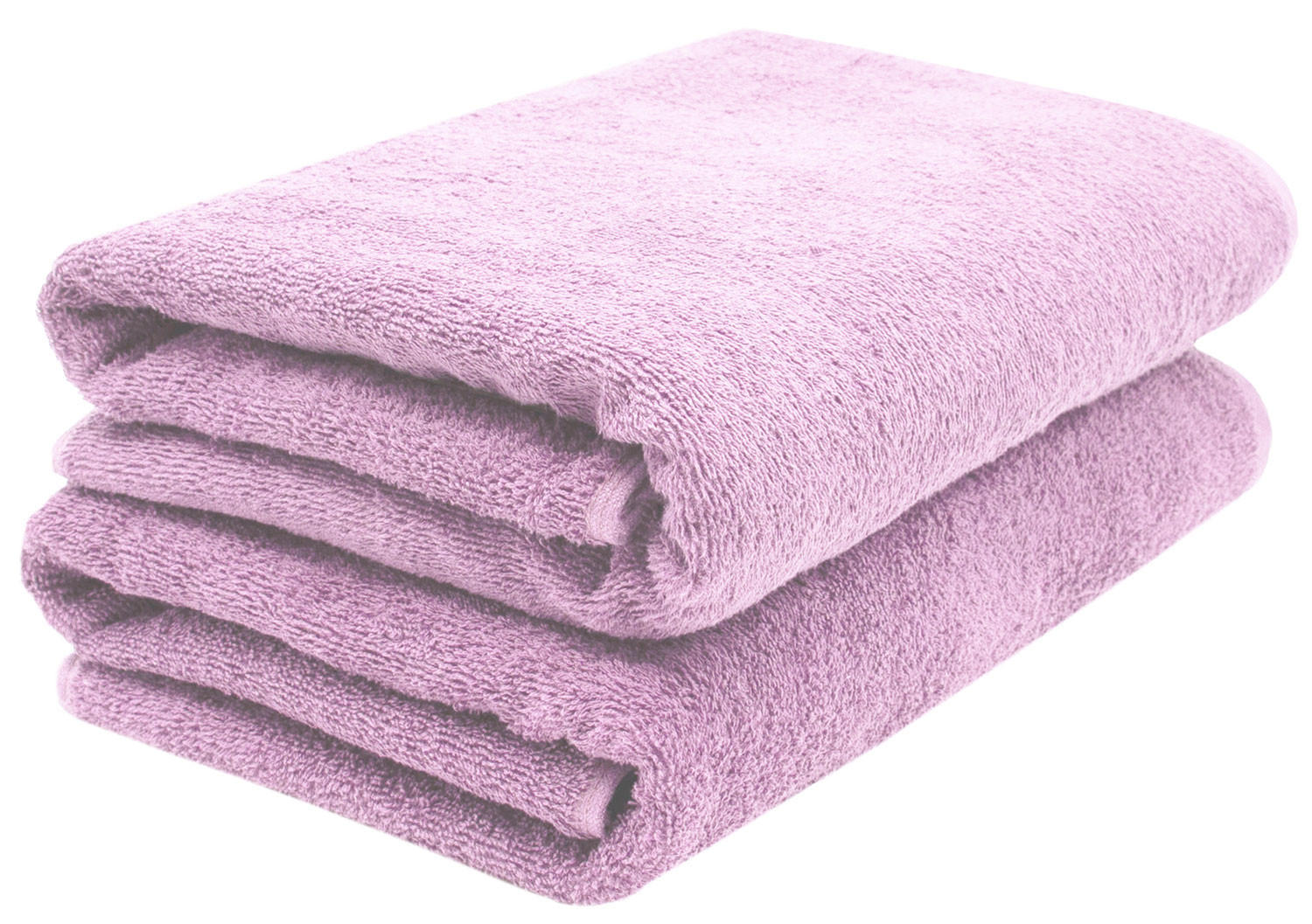 SAUNATUCH, 2er-Set, 70x200 cm, 100% Baumwolle, Lila - Flieder, Textil (70/200cm) - Zollner
